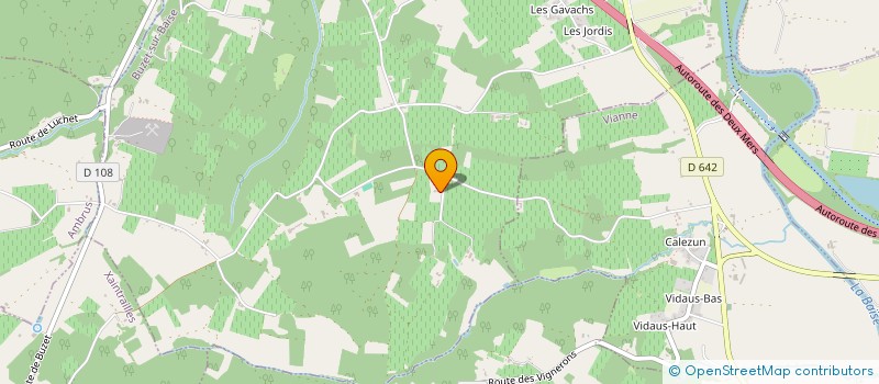 localisation de l'entreprise MONSIEUR DAVID SAZI à BUZET-SUR-BAISE