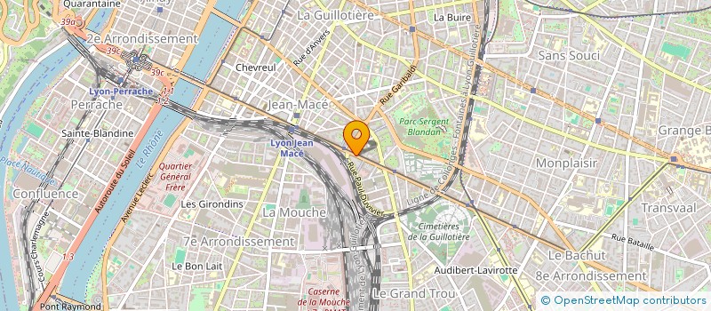 localisation de l'entreprise MONSIEUR DAVID SCHEIN  LYON