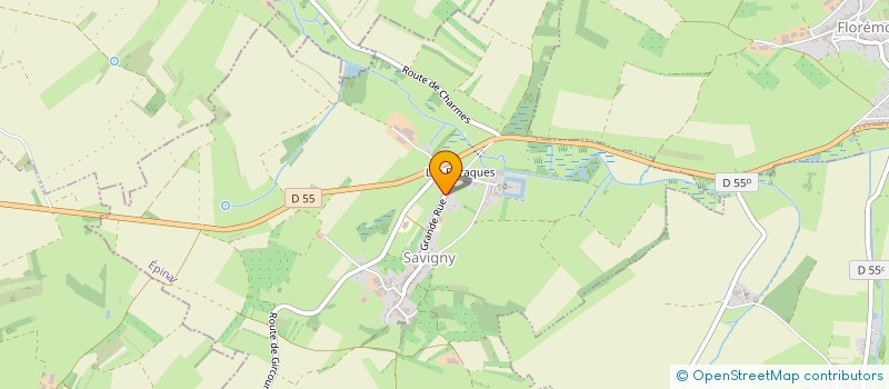 localisation de l'entreprise MONSIEUR DAVID SCHERRER  BOUXURULLES