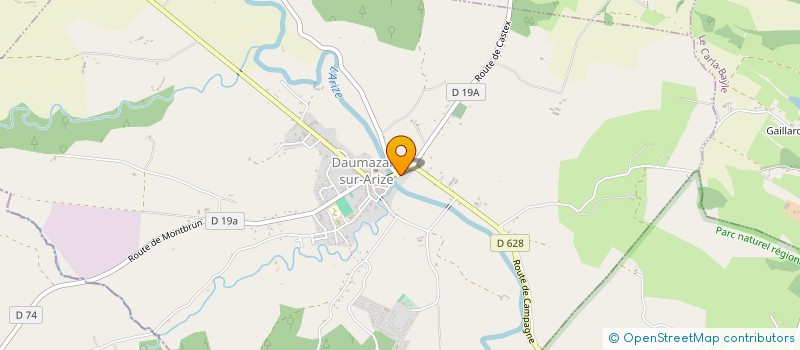 localisation de l'entreprise MONSIEUR DAVID SCHILLING à DAUMAZAN-SUR-ARIZE