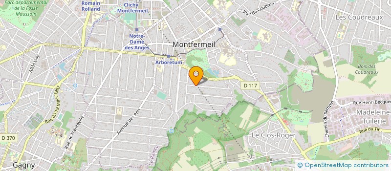 localisation de l'entreprise MONSIEUR DAVID SCHMITT à MONTFERMEIL