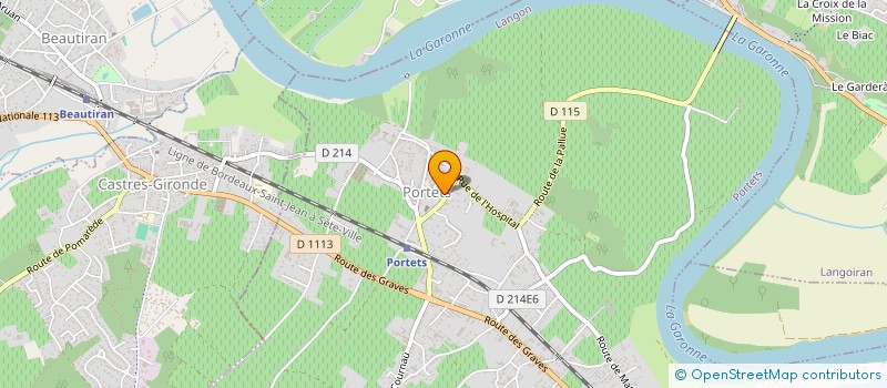 localisation de l'entreprise MONSIEUR DAVID SCHMITT  PORTETS