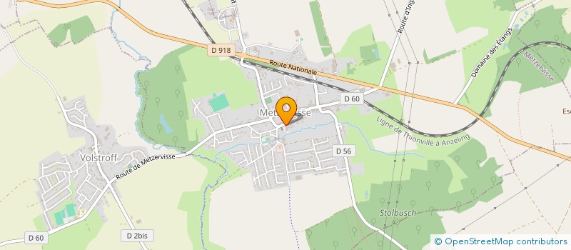 localisation de l'entreprise MONSIEUR DAVID SCHMITT  VOLSTROFF