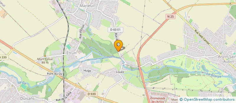 localisation de l'entreprise MONSIEUR DAVID SCHULER  MARUIL