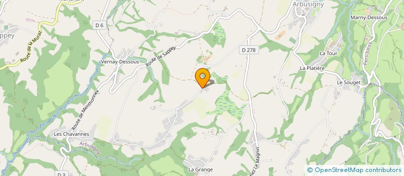 localisation de l'entreprise MONSIEUR DAVID SCHURCH  ARBUSIGNY