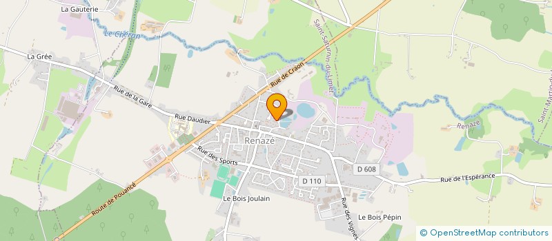 localisation de l'entreprise MONSIEUR DAVID SEARLE  SAINT-SATURNIN-DU-LIMET