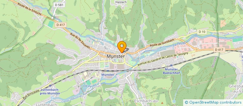 localisation de l'entreprise MONSIEUR DAVID SEEL  MUNSTER