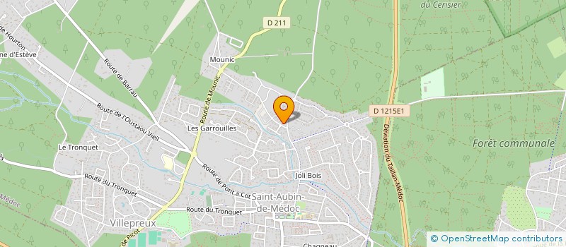 localisation de l'entreprise MONSIEUR DAVID SEGHERS  SAINT-AUBIN-DE-MEDOC