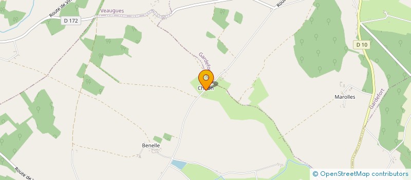 localisation de l'entreprise MONSIEUR DAVID SEILLIER  JALOGNES