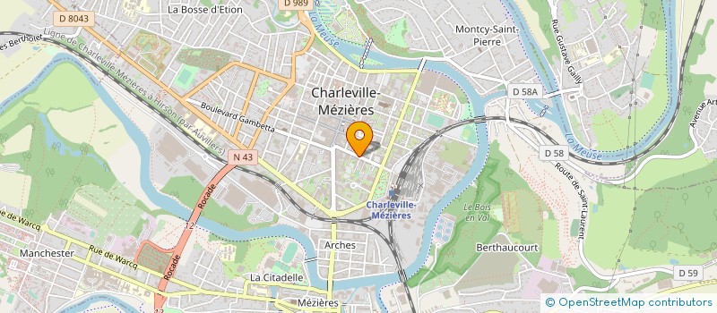 localisation de l'entreprise MONSIEUR DAVID SEIZELET  VILLERS-SEMEUSE