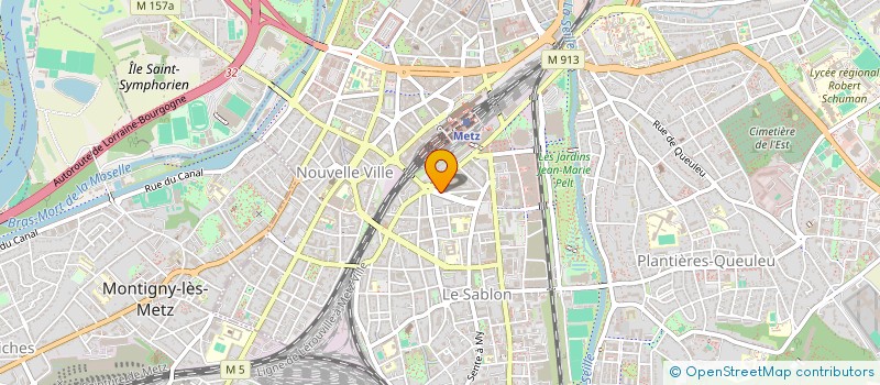 localisation de l'entreprise MONSIEUR DAVID SELLEM  METZ