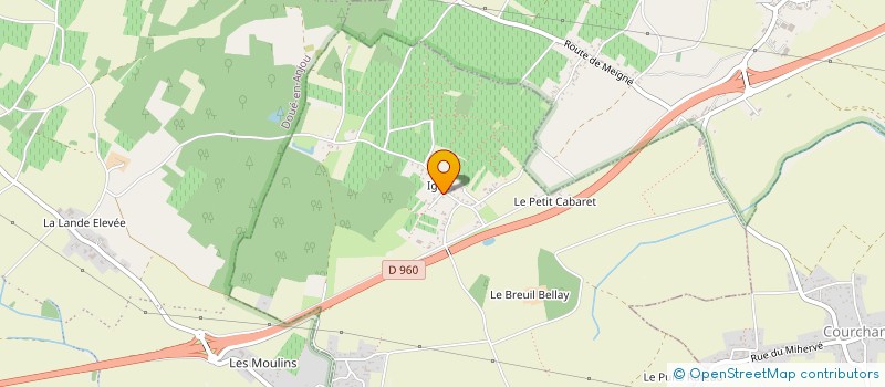 localisation de l'entreprise MONSIEUR DAVID SENEZ  CIZAY-LA-MADELEINE