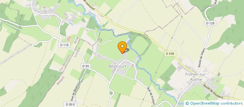 localisation de l'entreprise MONSIEUR DAVID SEPTIER  BEALCOURT