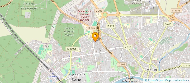 localisation de l'entreprise MONSIEUR DAVID SERAIN à LE MEE-SUR-SEINE