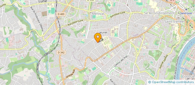 localisation de l'entreprise MONSIEUR DAVID SERAVAGENT à LYON