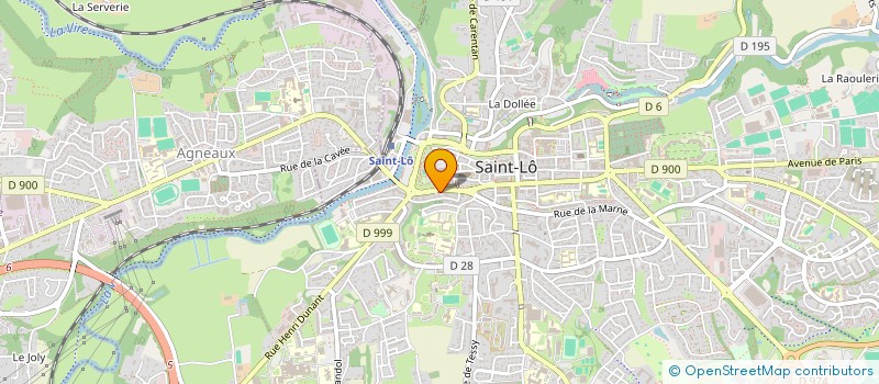 localisation de l'entreprise MONSIEUR DAVID-SERGE GAHERY  SAINT-LO