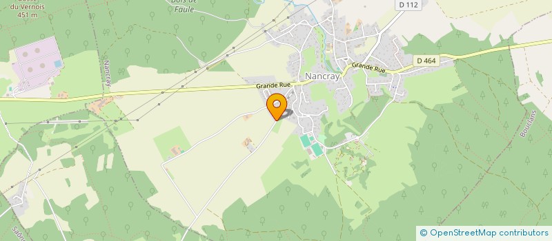 localisation de l'entreprise MONSIEUR DAVID SERMENT à NANCRAY