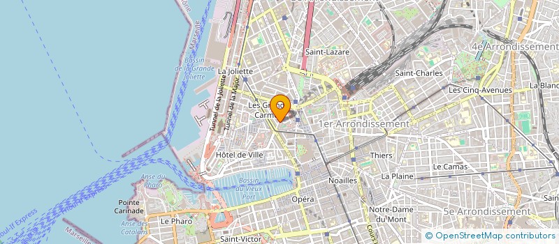 localisation de l'entreprise MONSIEUR DAVID SFEZ à MARSEILLE