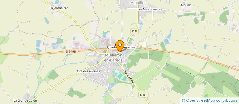 localisation de l'entreprise MONSIEUR DAVID SHEARER  MOUILLERON-SAINT-GERMAIN