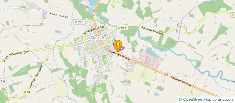 localisation de l'entreprise MONSIEUR DAVID SHEERAN  MARCIAC