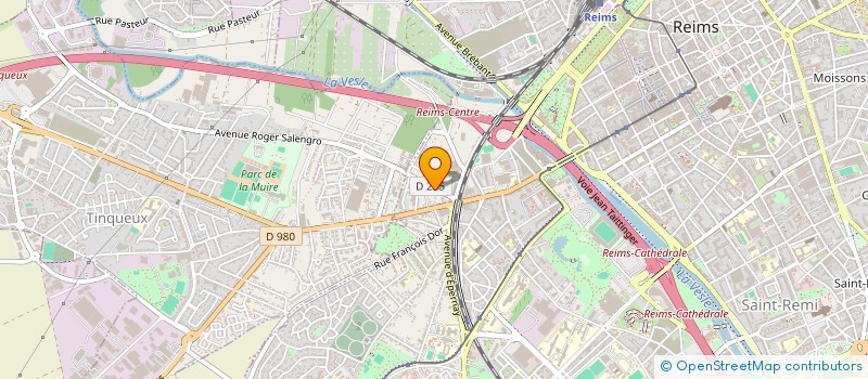 localisation de l'entreprise MONSIEUR DAVID SHERIDEN  REIMS