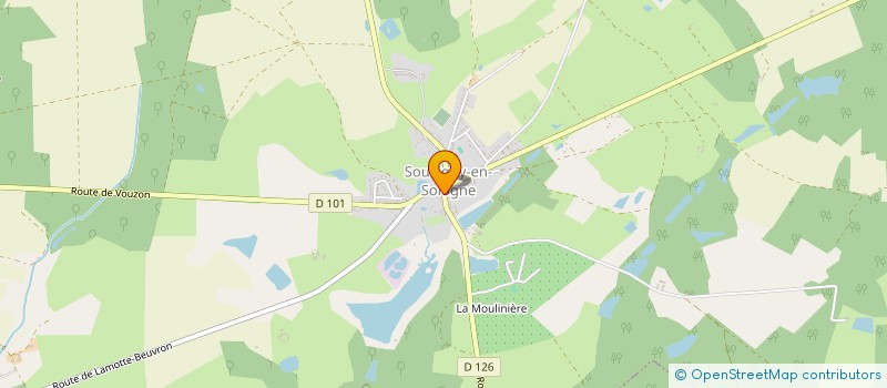 localisation de l'entreprise MONSIEUR DAVID SIBONI à SOUVIGNY-EN-SOLOGNE