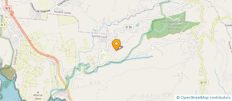 localisation de l'entreprise MONSIEUR DAVID SIFFLET  SAINTE-LUCE