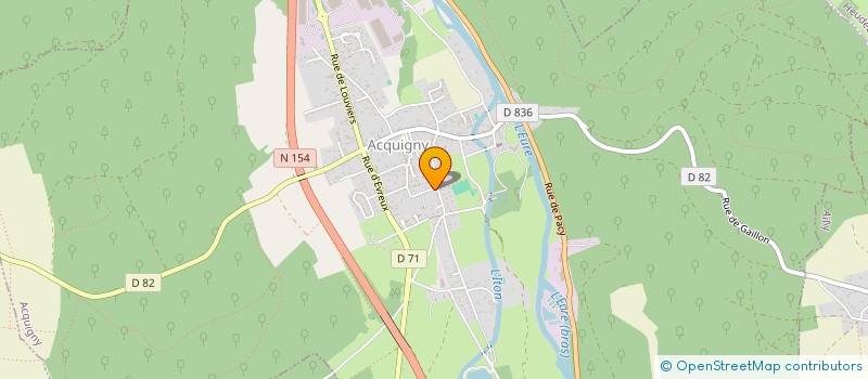 localisation de l'entreprise MONSIEUR DAVID SILVA  ACQUIGNY