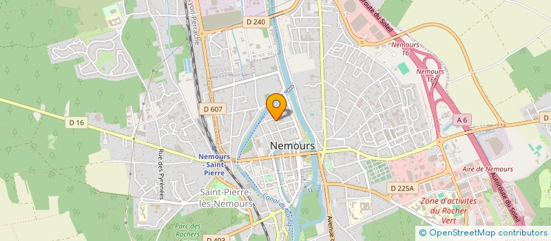 localisation de l'entreprise MONSIEUR DAVID SIMOES SILVA  NEMOURS