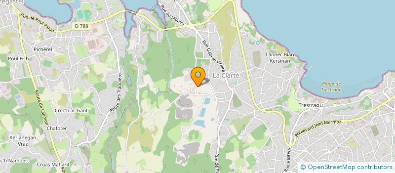 localisation de l'entreprise MONSIEUR DAVID SIMON  PERROS-GUIREC