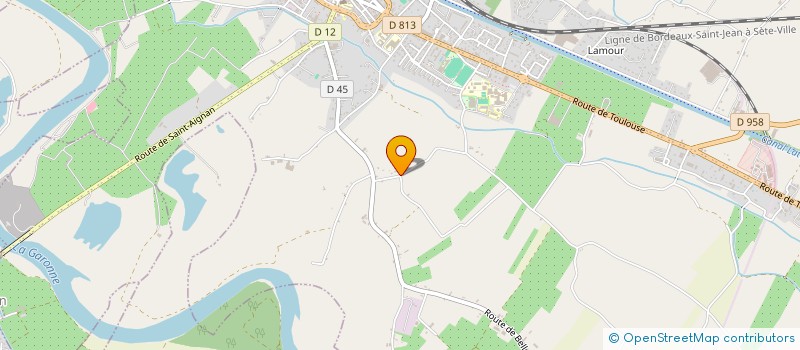 localisation de l'entreprise MONSIEUR DAVID SIMON  CASTELSARRASIN