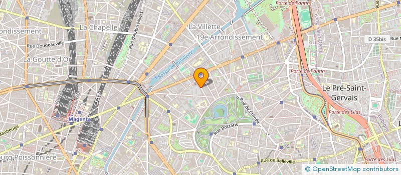 localisation de l'entreprise MONSIEUR DAVID SIMON  PARIS