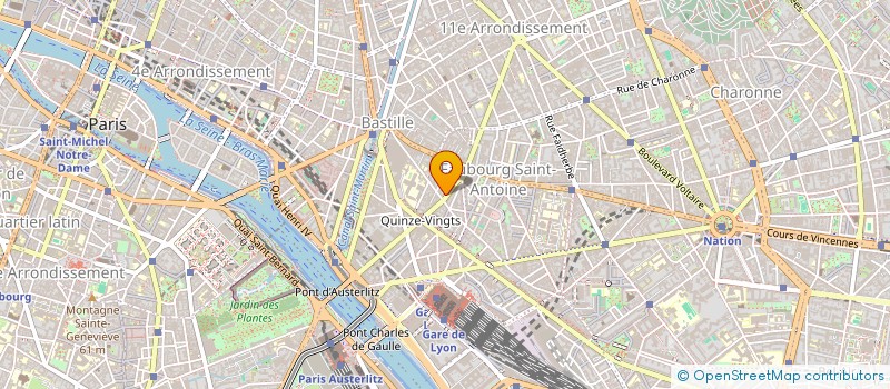 localisation de l'entreprise MONSIEUR DAVID SIMONETTA  PARIS