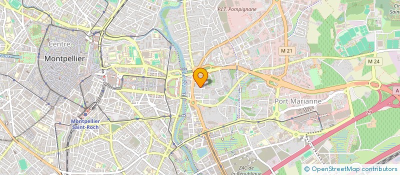 localisation de l'entreprise MONSIEUR DAVID SIMONS à MONTPELLIER