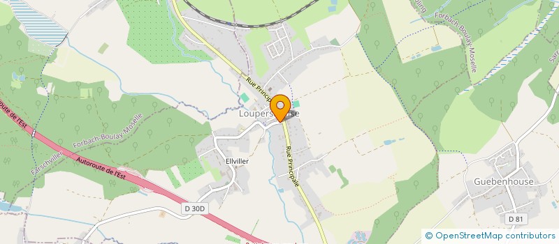 localisation de l'entreprise MONSIEUR DAVID SINTEFF  SARREBOURG