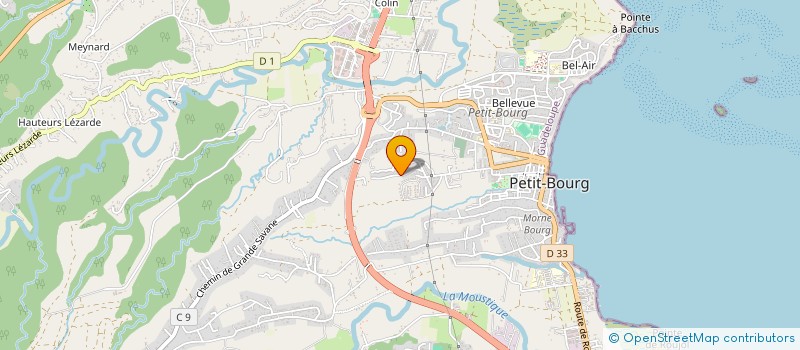 localisation de l'entreprise MONSIEUR DAVID SIOUSARRAM  PETIT-BOURG