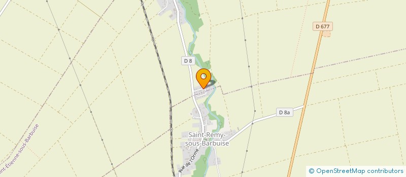 localisation de l'entreprise MONSIEUR DAVID SISTERNAS  SAINT-ETIENNE-SOUS-BARBUISE