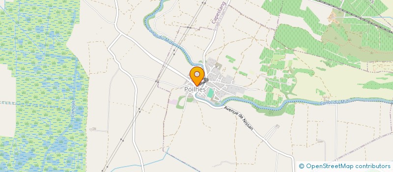 localisation de l'entreprise MONSIEUR DAVID SLADE  POILHES