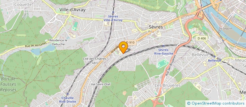 localisation de l'entreprise MONSIEUR DAVID SMADJA à SEVRES