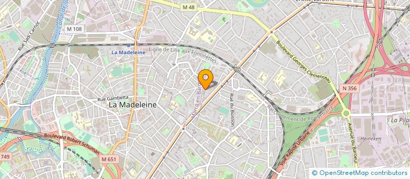 localisation de l'entreprise MONSIEUR DAVID SMITH à LILLE