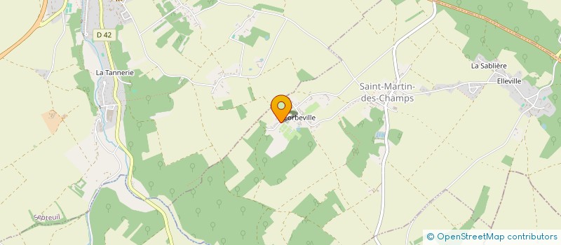 localisation de l'entreprise MONSIEUR DAVID SOARES FERREIRA à SAINT-MARTIN-DES-CHAMPS