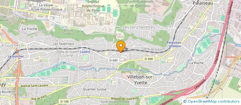 localisation de l'entreprise MONSIEUR DAVID SOCHA  PALAISEAU