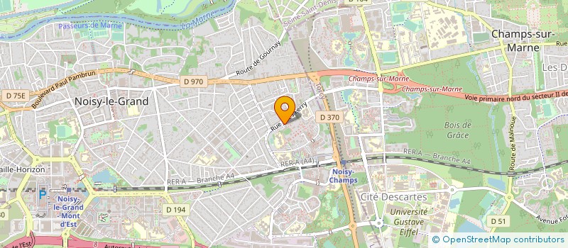 localisation de l'entreprise MONSIEUR DAVID SON  NOISY-LE-GRAND