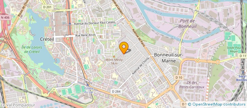 localisation de l'entreprise MONSIEUR DAVID SONINO  BONNEUIL-SUR-MARNE