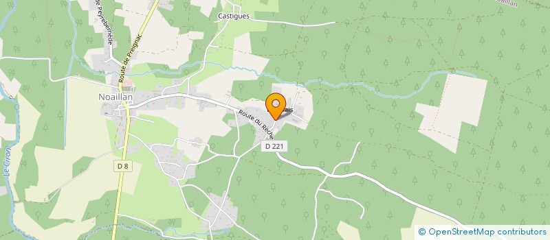 localisation de l'entreprise MONSIEUR DAVID SORE  NOAILLAN