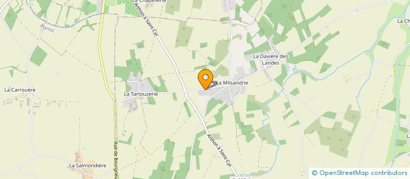 localisation de l'entreprise MONSIEUR DAVID SORIN  SAINT-HILAIRE-DE-CHALEONS