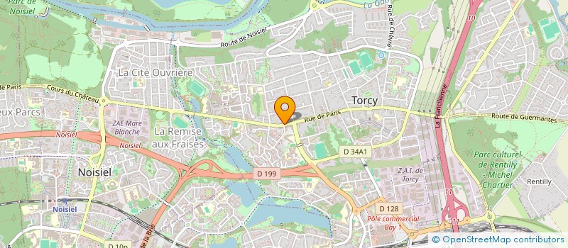 localisation de l'entreprise MONSIEUR DAVID SOTH  TORCY