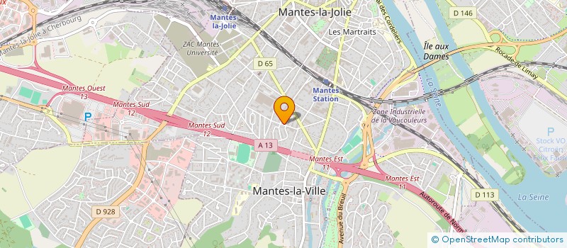 localisation de l'entreprise MONSIEUR DAVID SOUSA OLIVEIRA  MANTES-LA-VILLE