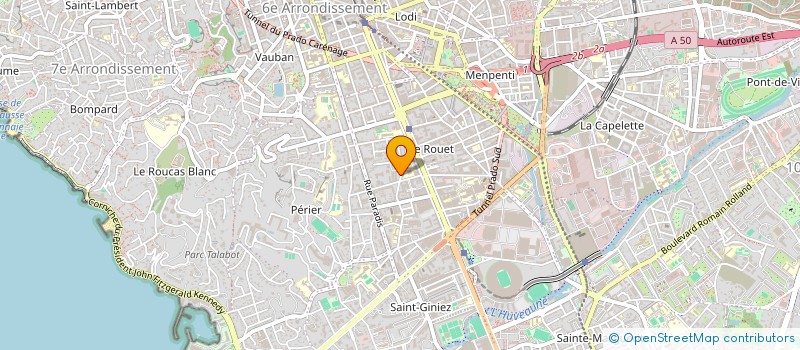 localisation de l'entreprise MONSIEUR DAVID SPERLING  MARSEILLE