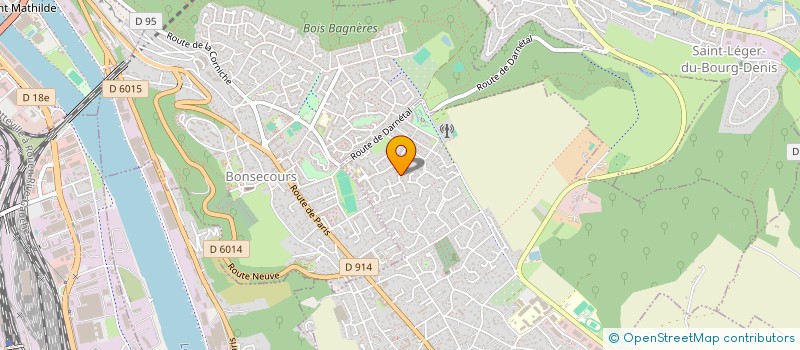 localisation de l'entreprise MONSIEUR DAVID SPORTIS  LE MESNIL-ESNARD